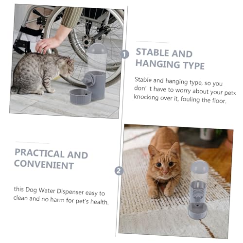VICASKY Automatischer Haustier Wasserspender Hängend und Auslaufsicher für Katzen und Hunde Bpa Frei Leicht zu Reinigen Stabiler Trinknapf für Welpen und Kleine bis Mittelgroße Tiere VICASKY Automatischer Haustier Wasserspender Hängend und Auslaufsicher für Katzen und Hunde Bpa Frei Leicht zu Reinigen Stabiler Trinknapf für Welpen und Kleine bis Mittelgroße Tiere von VICASKY
