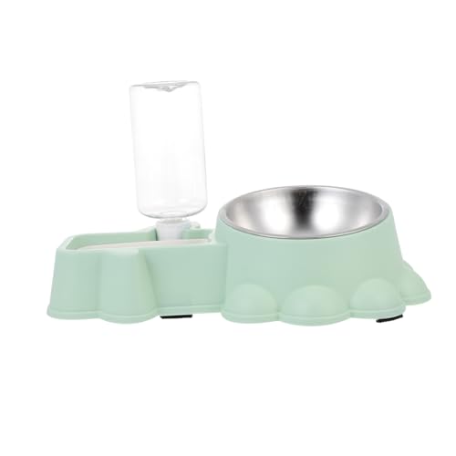 VICASKY Automatischer Hundebar Futterspender und Wassernapf aus Rostfreiem Edelstahl Langlebig Hygienisch rutschfest für Zuhause und Unterwegs Einfache Reinigung Modernes Design in Grün VICASKY Automatischer Hundebar Futterspender und Wassernapf aus Rostfreiem Edelstahl Langlebig Hygienisch rutschfest für Zuhause und Unterwegs Einfache Reinigung Modernes Design in Grün von VICASKY
