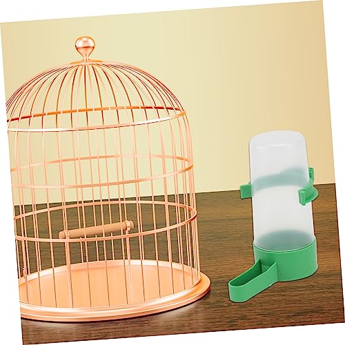 VICASKY Automatischer Vogeltränke Wasserspender für Käfig Kleine Trinknäpfe Futterlöffel Umweltfreundlich Sicher und Leicht zu Reinigen für Wellensittiche Papageien Nymphensittiche von VICASKY