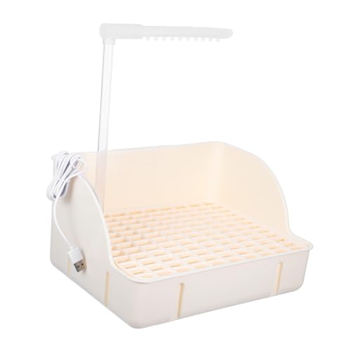 VICASKY Automatisches Vogelbad mit Zirkulationswasserhahn Interaktive Badewanne für Papageien Nymphensittiche und Kleine Stressfreies Duscherlebnis zu Reinigen von VICASKY