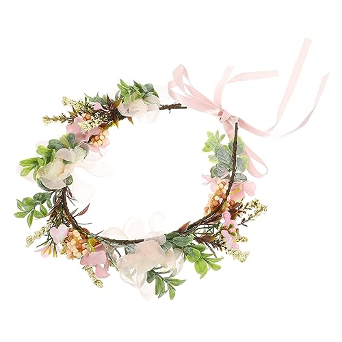 VICASKY Blumen- Für Hunde Und – Eleganter Blumenkranz Für Hochzeiten - Boho Stil Mit Blumenmuster Ideal Für Haustierkostüme Und Besondere Anlässe – Europäisch Und von VICASKY