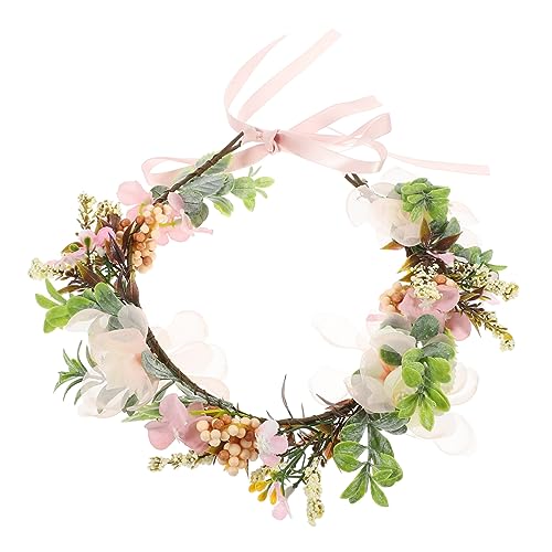 VICASKY Blumenkragen Für Hochzeit Tragbares Verstellbares Hundehalsband Mit Künstlichen Hochzeitsdeko Für Haustiere Anzulegen Und Bequem von VICASKY