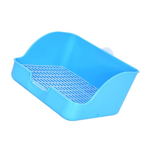 VICASKY Bunny Toilette Mit Spritz Schutz Universelle Toilette Für Hamster Meerschweinchen Und Chinchillas Für Wohnzimmer Und Garten VICASKY Bunny Toilette Mit Spritz Schutz Universelle Toilette Für Hamster Meerschweinchen Und Chinchillas Für Wohnzimmer Und Garten von VICASKY