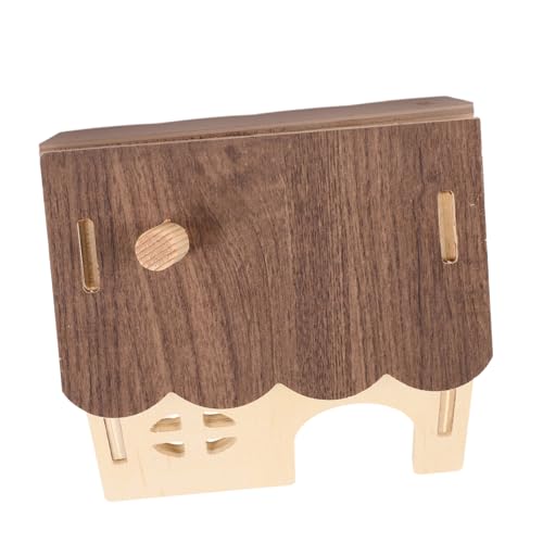 VICASKY DIY Hamsterhaus Aus Holz Mehrkammerige Für Hamster Meerschweinchen Und Kleintiere Sicheres Versteck Für Schlaf Zur Einrichtung Lebensraums von VICASKY