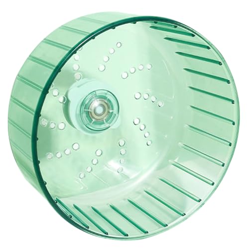 VICASKY Dekoratives Hamsterrad für Kleine Ultra Rad Retro Perfektes für Hamster Mäuse und Chinchillas Fördert Bewegung und Wohlbefinden von VICASKY