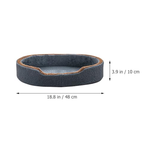VICASKY Dicke Warme Haustiermatte aus Weichem Material Komfortables Schlafnest für Kleine Hunde und Katzen Waschbar für Herbst und Winter Geeignet für Chihuahua Pomeranian Yorkshire von VICASKY