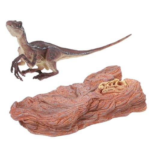 VICASKY Dinosaurier Fisch Tank Dekoration Aquarium Landschaftsornament Plattform für Fische Langlebiges und Sicheres Zubehör für Aquarien und Gartenlandschaft VICASKY Dinosaurier Fisch Tank Dekoration Aquarium Landschaftsornament Plattform für Fische Langlebiges und Sicheres Zubehör für Aquarien und Gartenlandschaft von VICASKY