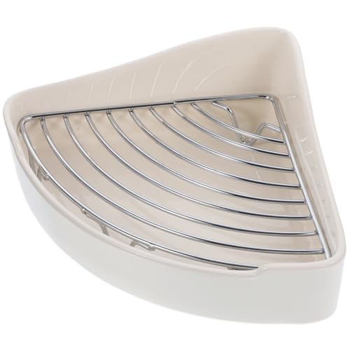 VICASKY Dreieckige Keramik Toilette für Kleintiere Ecktöpfchen für Hasen Meerschweinchen Chinchilla und Hamster Auslaufsicher zu Reinigen mit Abnehmbarem VICASKY Dreieckige Keramik Toilette für Kleintiere Ecktöpfchen für Hasen Meerschweinchen Chinchilla und Hamster Auslaufsicher zu Reinigen mit Abnehmbarem von VICASKY