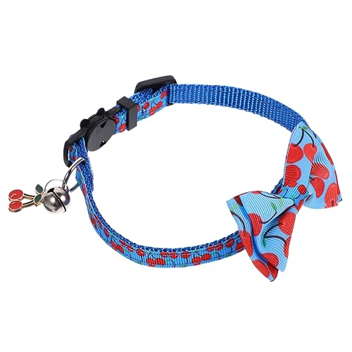 VICASKY Einstellbarer Hundekragen Mit Dekorativem Bowtie Und Tragbar Für Kleine Und Katzen Hautfreundlich Und Langlebig Und Ausflüge von VICASKY
