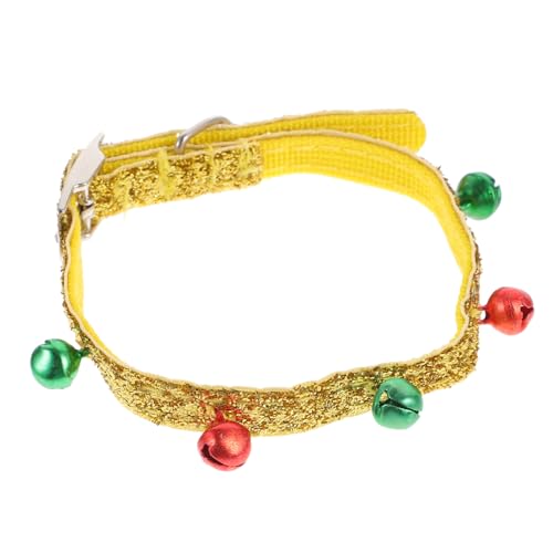 VICASKY Einstellbares Haustierhalsband mit Bunten Glocken Weihnachts Halskette für Hunde und Katzen Geeignet für Verschiedene Langlebig und Hundezubehör für Alltag und VICASKY Einstellbares Haustierhalsband mit Bunten Glocken Weihnachts Halskette für Hunde und Katzen Geeignet für Verschiedene Langlebig und Hundezubehör für Alltag und von VICASKY