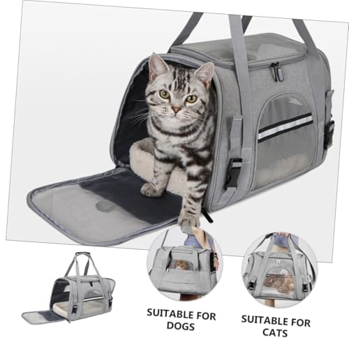 VICASKY Faltbare Atmungsaktive Hundetragetasche und Welpenrucksack mit Netz Verstellbar Praktischer Haustierrucksack für Katzen und Kleine Hunde für und Reisen VICASKY Faltbare Atmungsaktive Hundetragetasche und Welpenrucksack mit Netz Verstellbar Praktischer Haustierrucksack für Katzen und Kleine Hunde für und Reisen von VICASKY