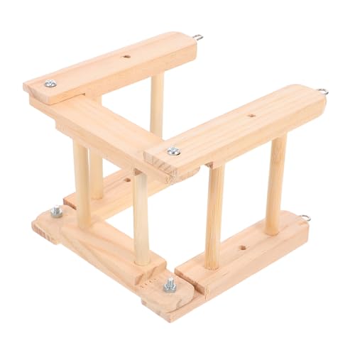 VICASKY Faltbare Papageienleiter aus Vielseitiges Kletterspielzeug für Papageien für Krallen und Schnabelpflege Platzsparendes Design Anpassbar für Käfige Fördert VICASKY Faltbare Papageienleiter aus Vielseitiges Kletterspielzeug für Papageien für Krallen und Schnabelpflege Platzsparendes Design Anpassbar für Käfige Fördert von VICASKY