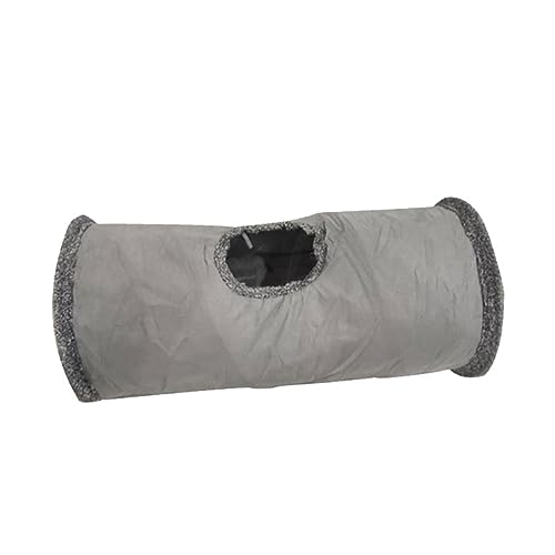 VICASKY Faltbarer Katzen Tunnel aus Mikrofaser Katzenbett und Haustiernest Robustes Katzenhaus für Kätzchen Welpen und Kaninchen S Platzsparend und Kratzfest von VICASKY