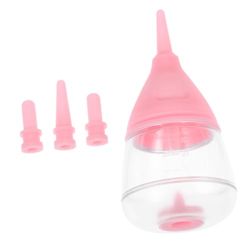 VICASKY Futterflasche für Haustiere Quetsch Milchflasche für Welpen und Kätzchen Stillflasche mit Präziser Fütterungskontrolle Reinigender Oberfläche VICASKY Futterflasche für Haustiere Quetsch Milchflasche für Welpen und Kätzchen Stillflasche mit Präziser Fütterungskontrolle Reinigender Oberfläche von VICASKY