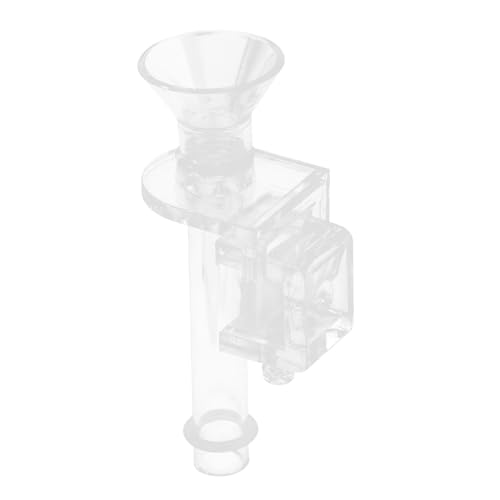 VICASKY Garnelen Fütterungsrohr Für Aquarien Transparentes Futterrohr Lang Für Fütterung Von Garnelen Und Anderen Wassertieren Platzsparendes Design von VICASKY