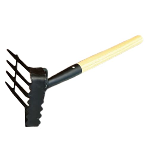 VICASKY Garten Handrechen Manganstahl Tragbarer Metallrechen Für Rasenpflege Unkrautbekämpfung Und Bodenlockerung Handrechen Gartengerät Für Effektive Gartenarbeit VICASKY Garten Handrechen Manganstahl Tragbarer Metallrechen Für Rasenpflege Unkrautbekämpfung Und Bodenlockerung Handrechen Gartengerät Für Effektive Gartenarbeit von VICASKY