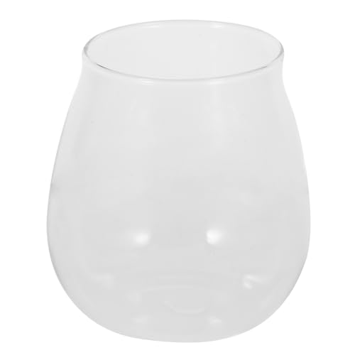VICASKY Glasterrarium Für Moos Und Sukkulentenpflanzen Ökologisches Terrarium Kleiner Glasflasche Dekorativer Für Wohnung Hochwertiges Borosilikatglas von VICASKY