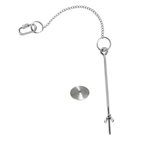 VICASKY Hängender Futterspender aus für Hühner und Vögel mit Kette und Stabilem Halter für Obst und Gemüse Futterstation für Haustiere Bringt und Bewegung für Hühner von VICASKY