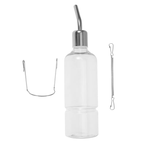 VICASKY Hängender Wasserspender für Kleintiere Automatischer Futterautomat und Wasserflasche aus Umweltfreundlichem Katzen und Große Kapazität von VICASKY
