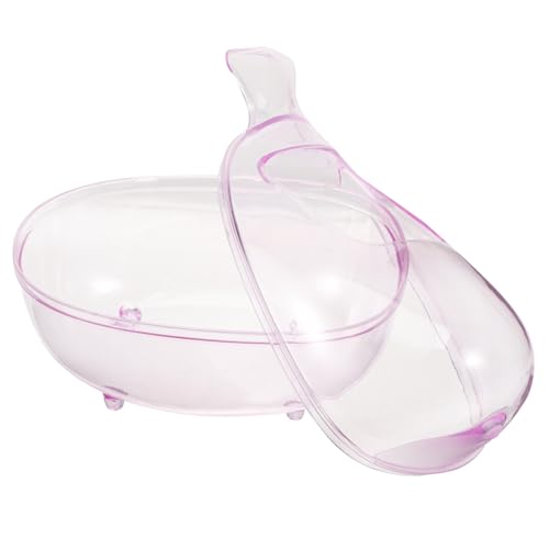 VICASKY Hamster Badezimmer für Kleine rutschfeste Sandbadewanne Langlebige Haustier Badewanne aus Sicherem Material für Rennmäuse Transparentes Design Einfache Pflege VICASKY Hamster Badezimmer für Kleine rutschfeste Sandbadewanne Langlebige Haustier Badewanne aus Sicherem Material für Rennmäuse Transparentes Design Einfache Pflege von VICASKY