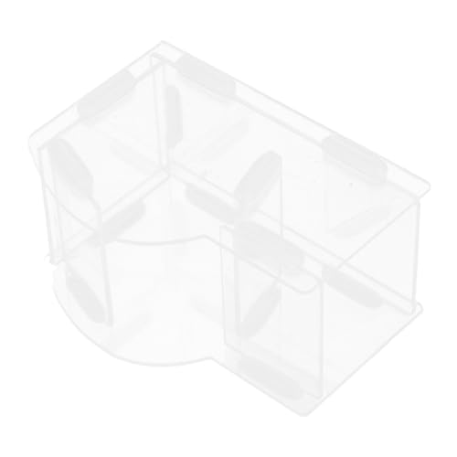 VICASKY Hamster Feeder Small Animals Automatischer Spender Haustiernahrung Aufbewahrungsschale Für Zwerghamster Rerbils Ieghhog Gewerhauge Und Andere Kleinen Tiern (s) von VICASKY
