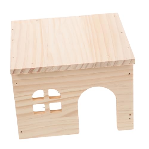 VICASKY Hamster Futter und Wasserplattform aus Holz mit Versteck und Treppe Multifunktionales Mehrkammerhaus Hamster und Tunnel für Kleine Kleintiere Wie Zwerghamster VICASKY Hamster Futter und Wasserplattform aus Holz mit Versteck und Treppe Multifunktionales Mehrkammerhaus Hamster und Tunnel für Kleine Kleintiere Wie Zwerghamster von VICASKY