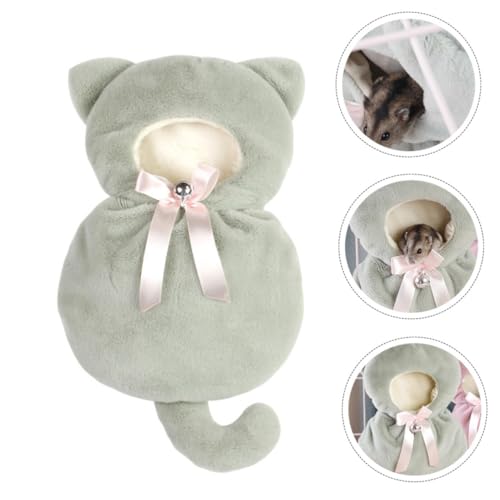 VICASKY Hamster Hängematte Warmes Kleintierbett Kuscheliger Plüsch Schlafsack Nagerbett Für Meerschweinchen Und Hamster Robust Komfortabel Für Käfige Im Herbst Und Winter von VICASKY