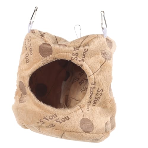 VICASKY Hamster Hängematte aus Warmes Schlafbett für Kleine Haustiere Gemütlich und Sicher für Zufällige und Stilvarianten Meerschweinchen Zubehör von VICASKY