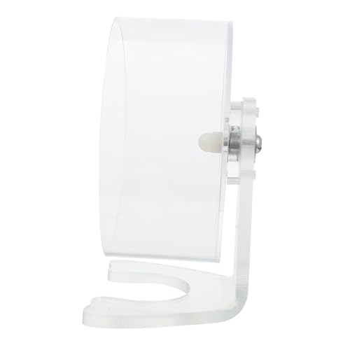VICASKY Hamster Laufrad Transparent mit Ständer Geräuscharmes Kleintier Übungsrad für Zwerghamster und Rennmäuse Sicheres zur Bewegung und Training im Käfig VICASKY Hamster Laufrad Transparent mit Ständer Geräuscharmes Kleintier Übungsrad für Zwerghamster und Rennmäuse Sicheres zur Bewegung und Training im Käfig von VICASKY