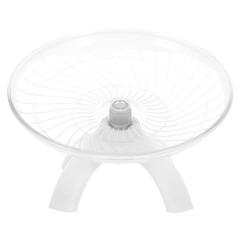 VICASKY Hamster Rad für Kleine Leiser Untertassen Spinner aus Robustem Geräuschloses Laufrad für Hamster Rennmäuse Sicheres Installierendes für Käfige VICASKY Hamster Rad für Kleine Leiser Untertassen Spinner aus Robustem Geräuschloses Laufrad für Hamster Rennmäuse Sicheres Installierendes für Käfige von VICASKY