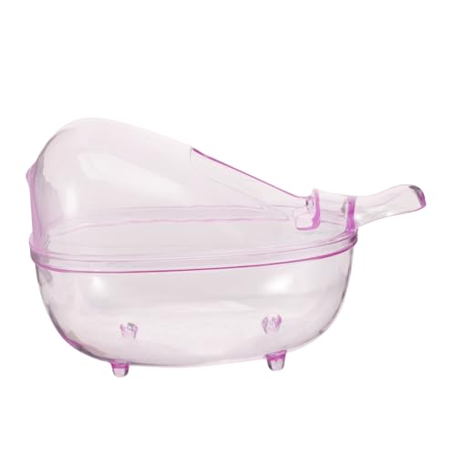 VICASKY Hamster Sandbadewanne mit Deckel Transparent Kompakt für Kleintiere Hamsterzubehör Haustierbad VICASKY Hamster Sandbadewanne mit Deckel Transparent Kompakt für Kleintiere Hamsterzubehör Haustierbad von VICASKY