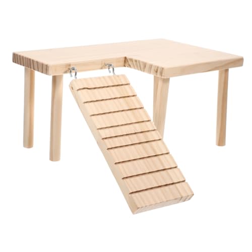 VICASKY Hamster Spielplattform aus Robustem Beißfestem Material Indoor Kleintier Leiter und Landschaftsdekor Große Mehrstufige Hamsterleiter für Mentale Gesundheit und Spielspaß Kleiner VICASKY Hamster Spielplattform aus Robustem Beißfestem Material Indoor Kleintier Leiter und Landschaftsdekor Große Mehrstufige Hamsterleiter für Mentale Gesundheit und Spielspaß Kleiner von VICASKY