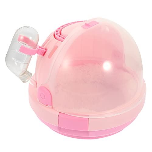 VICASKY Hamster Transportbox Tragetasche für Kleintiere Tragbarer Reisekäfig aus Kunststoff für Reisen Ausflüge und mit Viel für Bewegung Matte VICASKY Hamster Transportbox Tragetasche für Kleintiere Tragbarer Reisekäfig aus Kunststoff für Reisen Ausflüge und mit Viel für Bewegung Matte von VICASKY