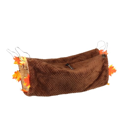 VICASKY Hamster Tunnel für Kleine Haustiere Bequemer Warmer Hängematten Tunnel für Chinchillas Meerschweinchen und als Versteck für Käfige VICASKY Hamster Tunnel für Kleine Haustiere Bequemer Warmer Hängematten Tunnel für Chinchillas Meerschweinchen und als Versteck für Käfige von VICASKY