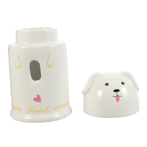 VICASKY Hamster Wasserflaschenhalter Halterung für Haustierwasserflaschen Süßes Hundedesign für Hamster Meerschweinchen und Chinchillas Langlebig VICASKY Hamster Wasserflaschenhalter Halterung für Haustierwasserflaschen Süßes Hundedesign für Hamster Meerschweinchen und Chinchillas Langlebig von VICASKY