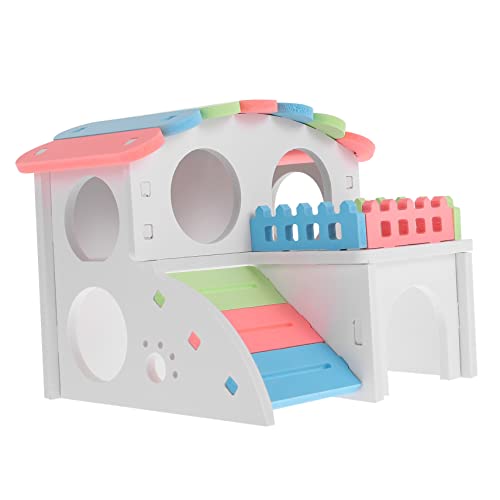 VICASKY Hamster Haus Hamsterversteck Für Kleine Tiere Dekoratives Nest Für Meerschweinchen Und Chinchillas Schlaf Und Spielplatz Für Hamster VICASKY Hamster Haus Hamsterversteck Für Kleine Tiere Dekoratives Nest Für Meerschweinchen Und Chinchillas Schlaf Und Spielplatz Für Hamster von VICASKY