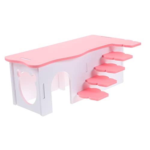 VICASKY Hamsterhaus Mit Treppe Rückzugsort Für Zwerghamster Und Meerschweinchen Haustier-Spielzeug Gemütlicher Schlafplatz Fördert Ruhe Und Spielspaß Individuelle Gestaltungsmöglichkeiten VICASKY Hamsterhaus Mit Treppe Rückzugsort Für Zwerghamster Und Meerschweinchen Haustier-Spielzeug Gemütlicher Schlafplatz Fördert Ruhe Und Spielspaß Individuelle Gestaltungsmöglichkeiten von VICASKY