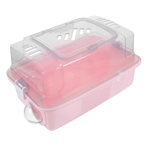 VICASKY Hamsterkäfig Hamsterzubehör Hamster Out Tasche Meerschweinchen Tragetasche Wasserflasche Hasen Hamster Take Out Tasche Hamstergehege Kleiner Hamster Lebensraum von VICASKY
