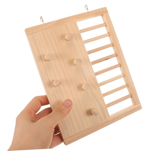 VICASKY Hamsterleiter Holzspielzeug Kletterleiter für Hamster und Kleintiere Langlebige Nagetier Kletterhilfe Einfache Leicht zu Reinigen Geeignet für Hamster Mäuse Rennmäuse und Vögel VICASKY Hamsterleiter Holzspielzeug Kletterleiter für Hamster und Kleintiere Langlebige Nagetier Kletterhilfe Einfache Leicht zu Reinigen Geeignet für Hamster Mäuse Rennmäuse und Vögel von VICASKY