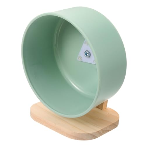VICASKY Hamsterrad für Zwerghamster und Kleine Kleintiere Transparentes Langlebiges Laufrad aus Grünem Fördert Balance und Beweglichkeit Geräuscharm als Spiel und Kauspielzeug VICASKY Hamsterrad für Zwerghamster und Kleine Kleintiere Transparentes Langlebiges Laufrad aus Grünem Fördert Balance und Beweglichkeit Geräuscharm als Spiel und Kauspielzeug von VICASKY