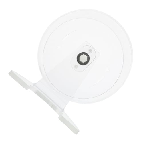 VICASKY Hamsterrad mit Ständer für Kleine Haustiere Wie Mäuse und Rennmäuse Transparentes Laufrad Geräuscharmes Kleintier-trainingsrad Einfache Installation Kompatibel für Käfige von VICASKY