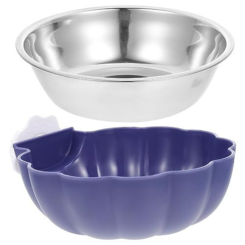VICASKY Haushaltsnahrungsschale für Katzen Hängendes Design Große Kapazität Langlebig und Sicher für Tägliche Fütterung und Wasserversorgung VICASKY Haushaltsnahrungsschale für Katzen Hängendes Design Große Kapazität Langlebig und Sicher für Tägliche Fütterung und Wasserversorgung von VICASKY