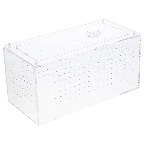 VICASKY Haushaltsreptilienkäfig Aus Multifunktionale Reptilienbox Mit Stabilem Für Schlangen Echsen Und Insektenpflege Großes Terrarium von VICASKY