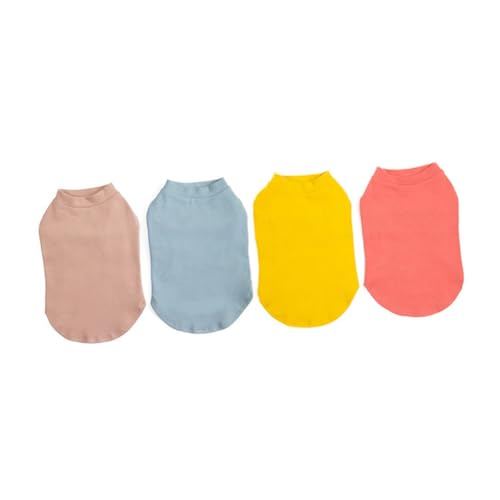 VICASKY Haustier Baumwoll Schlafanzug Einfarbig XL Shirt Hundekleidung Komfortables Freizeitkostüm für Kleine und Mittelgroße Hunde VICASKY Haustier Baumwoll Schlafanzug Einfarbig XL Shirt Hundekleidung Komfortables Freizeitkostüm für Kleine und Mittelgroße Hunde von VICASKY