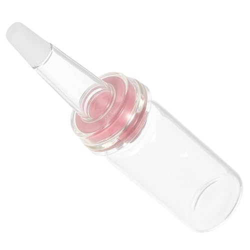 VICASKY Haustier Milchflasche mit Sauger Glasflasche für Hamster Igel Eichhörnchen Langlebig Beißtresistent für Neugeborene Tiere und Kleine Nager Vielseitig Einsetzbar von VICASKY