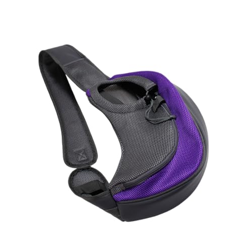 VICASKY Haustier Umhängetasche aus Polyester Langlebige Leichte Schultertasche mit Breitem Träger Modische Dekoration Praktische Aufbewahrung für Handy Geeignet für Hunde und Katzen von VICASKY