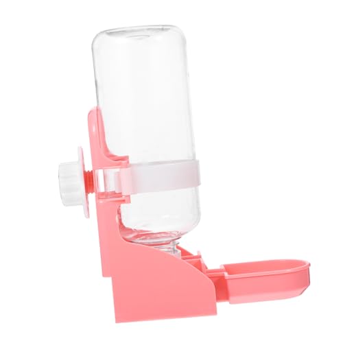 VICASKY Haustier Wasserflasche für Hamster Kaninchen und Katzen Automatische Tränke Einfach zu Bedienen mit Hängendem Hakendesign für Käfige Leuchtendem von VICASKY
