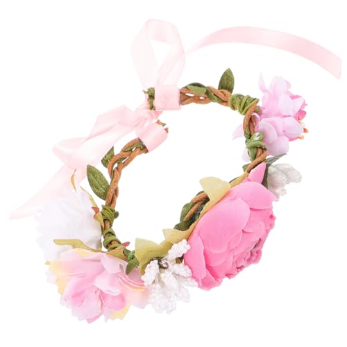 VICASKY Haustierkragen für Katzen und Blumenkranz Verstellbar und Bequem für Festivals und Feiertage Süßes Accessoire für Haustier von VICASKY