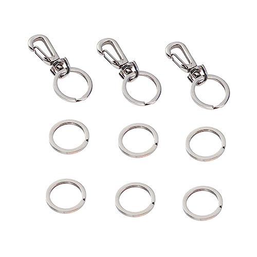 VICASKY Hochwertige Hundemarke Mit Ringen - Ideal Für Hundegeschirr - Im Praktischen 3er Set – Langlebig Leicht Und Perfekt Für Jeden Hund von VICASKY