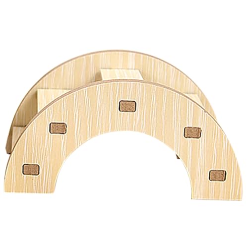 VICASKY Holz Brücke Kleintier Hamster Kletterbrücke Natürliche Holzleiter für Hamster Rennmäuse Chinchillas Kleintierkäfig Zubehör Kleintierplattform VICASKY Holz Brücke Kleintier Hamster Kletterbrücke Natürliche Holzleiter für Hamster Rennmäuse Chinchillas Kleintierkäfig Zubehör Kleintierplattform von VICASKY